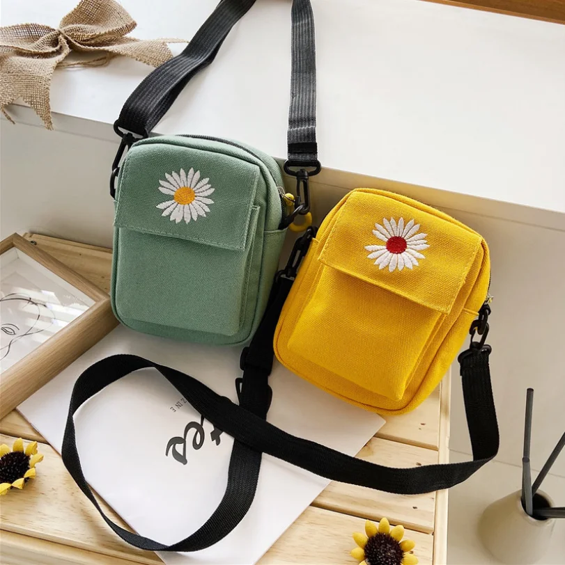 Black canvas popular small cute mini cell phone canvas trendy sling bag for girls, Black, green, yellow, white
Black canvas popular small cute mini cell phone canvas trendy sling bag for girls, Black, green, yellow, white
