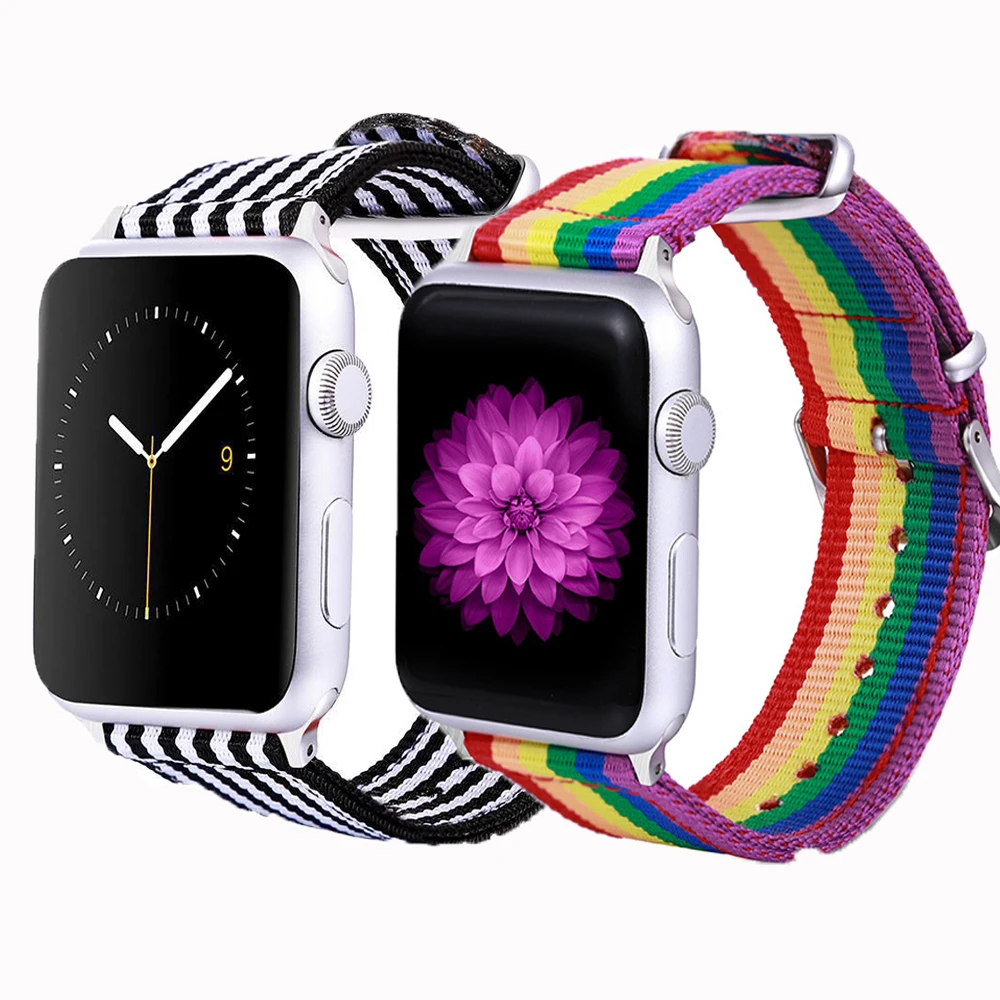 Sport Loop Watch Band For Apple Watch Soft Breathable Replacement Nylon Watch Strap for Apple Bands, Optional
Sport Loop Watch Band For Apple Watch Soft Breathable Replacement Nylon Watch Strap for Apple Bands, Optional