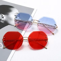 Big Metal irregular rimless glasses 2020 new fashion sun glasses sunglasses women wholesale
Big Metal irregular rimless glasses 2020 new fashion sun glasses sunglasses women wholesale