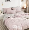 China bedsheets bedding set 4pcs 100 cotton pink girl king size duvet cover quilts made in china