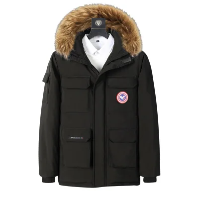 LW-898 Winter windbreaker coat with fur men's regular sleeve jackets, As picture or customized make
LW-898 Winter windbreaker coat with fur men's regular sleeve jackets, As picture or customized make