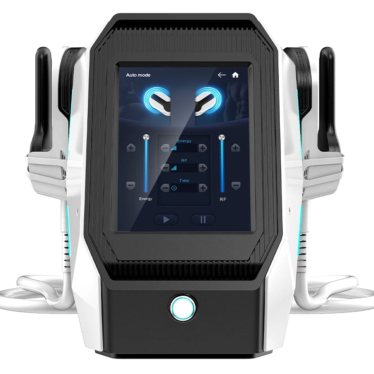 Portable Electro Muscle Stimulator Machine Skin Tghtening Device Body Slimming Machine Build Muscle Machine, Black and white
Portable Electro Muscle Stimulator Machine Skin Tghtening Device Body Slimming Machine Build Muscle Machine, Black and white