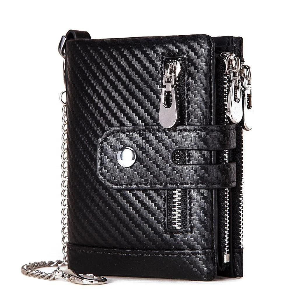 High Quality RFID anti-theft brushed Vintage leather wallet with Chains for mens, Customized
High Quality RFID anti-theft brushed Vintage leather wallet with Chains for mens, Customized