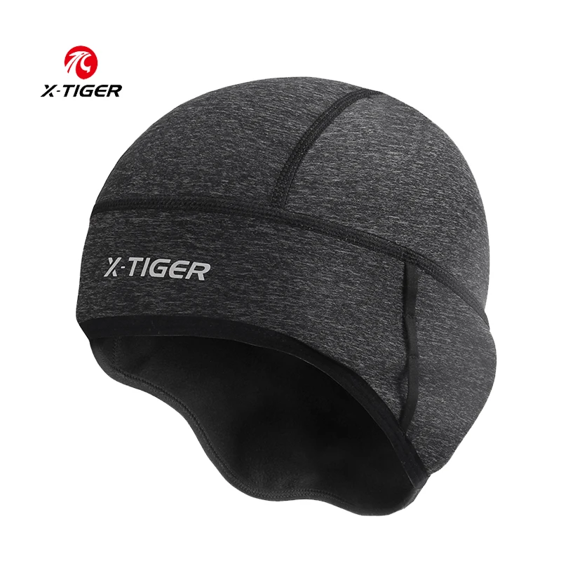 X-TIGER Winter Thermal Fleece Cycling Cap Outdoor Sports Bicycle Cap Man Winter Windproof Running Skiing Head Hat MTB Bike Caps, Black 
X-TIGER Winter Thermal Fleece Cycling Cap Outdoor Sports Bicycle Cap Man Winter Windproof Running Skiing Head Hat MTB Bike Caps, Black