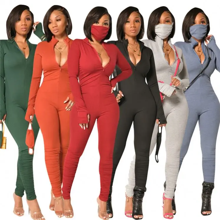 D95857 New Design Womens Solid Color Trendy Stretchy Fashion Clothing 2020 Jumpsuit Women One Piece Jumpsuits And Rompers
D95857 New Design Womens Solid Color Trendy Stretchy Fashion Clothing 2020 Jumpsuit Women One Piece Jumpsuits And Rompers