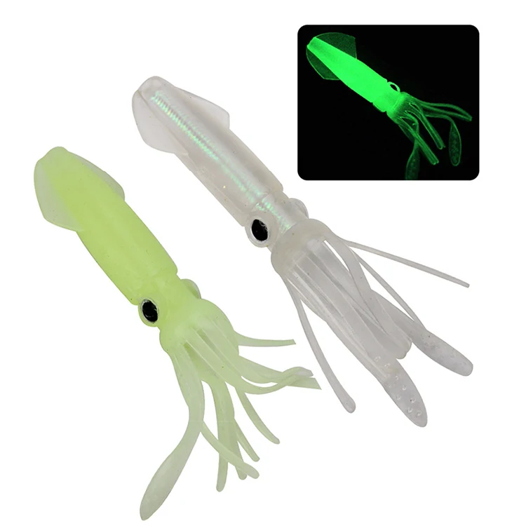 WEIHE high quality 10.5CM 8G colorful luminous ocean boat sea plastic fishing squid shad soft lure, See picture
WEIHE high quality 10.5CM 8G colorful luminous ocean boat sea plastic fishing squid shad soft lure, See picture