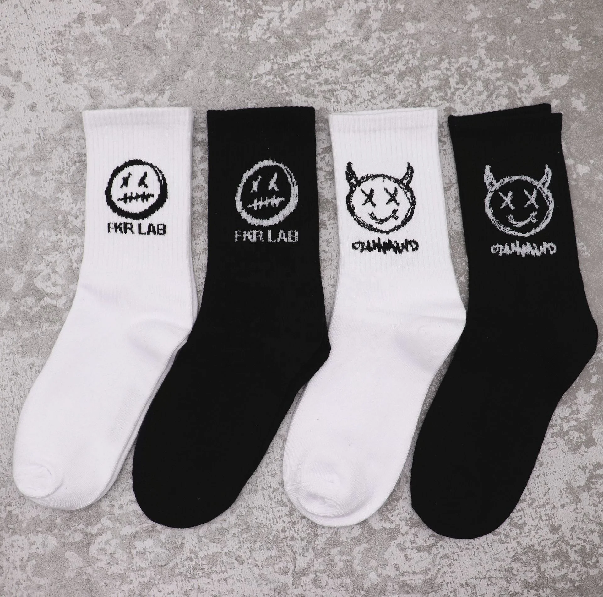 Unisex Japanese Hip Hop Style Cotton Fashion Street Pattern Breathable Cartoon Socks
Unisex Japanese Hip Hop Style Cotton Fashion Street Pattern Breathable Cartoon Socks