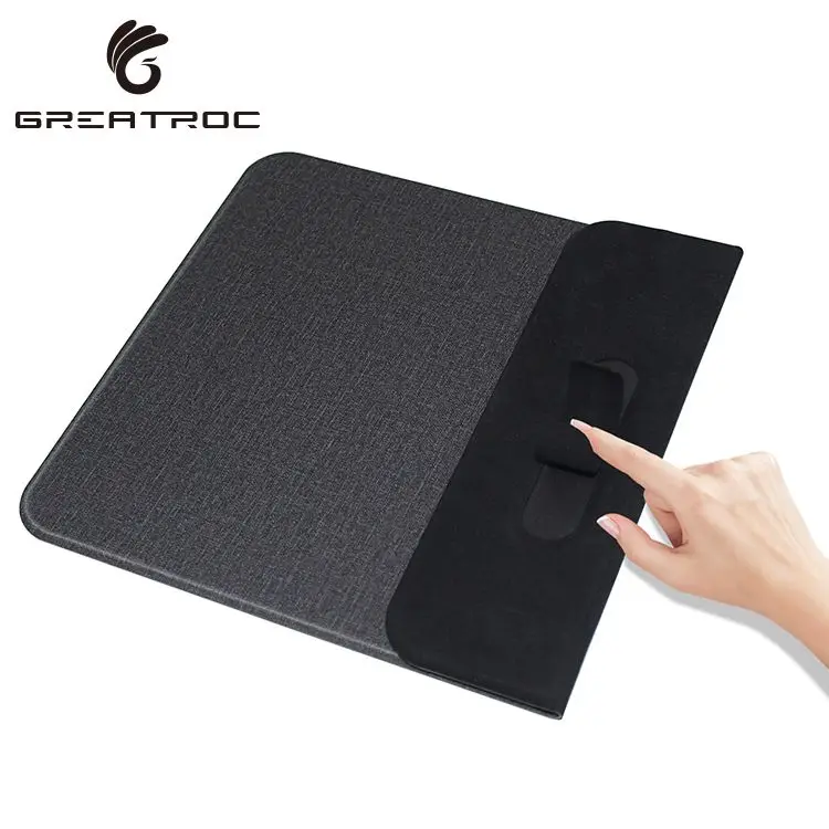 Great roc grey/blue PU+super fiber 3 in 1 mouse pad with phone stand and wireless charger non-slip gaming pad, Gray,blue
Great roc grey/blue PU+super fiber 3 in 1 mouse pad with phone stand and wireless charger non-slip gaming pad, Gray,blue
