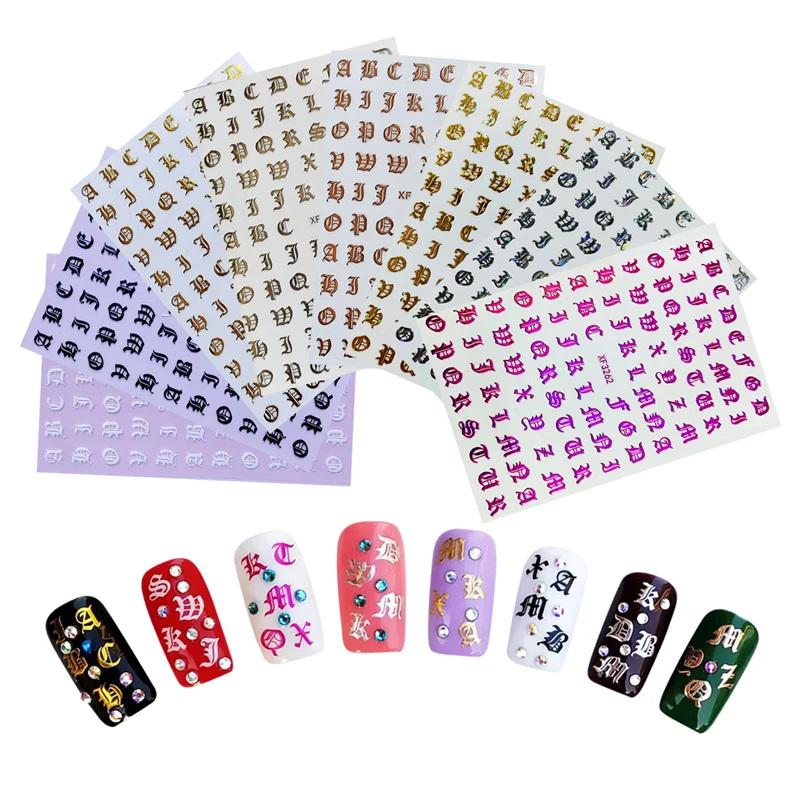 Hot Sale Professional Laser Multi-design DIY Stickers Nail Art Decoration 3D Nail Sticker Decals wholesale
Hot Sale Professional Laser Multi-design DIY Stickers Nail Art Decoration 3D Nail Sticker Decals wholesale