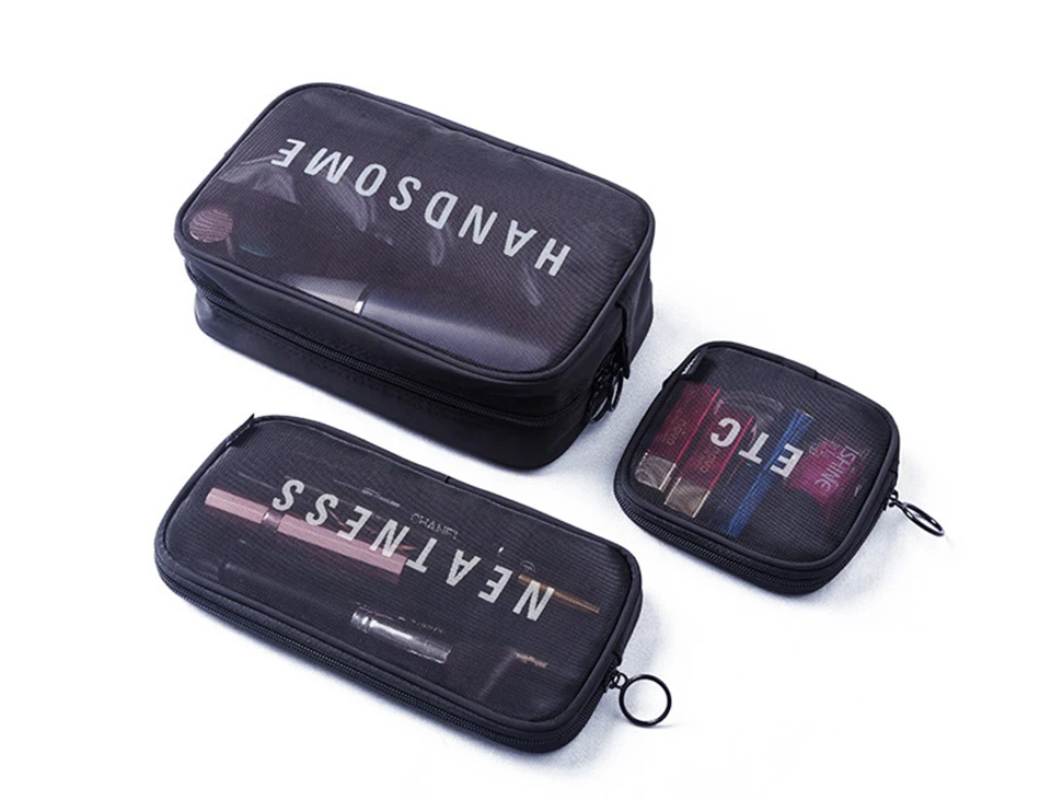 3pcs Women Transparent Cosmetic Bag Set Makeup Organizer Storage Pouch Toiletry Wash Kit Bag Set
3pcs Women Transparent Cosmetic Bag Set Makeup Organizer Storage Pouch Toiletry Wash Kit Bag Set