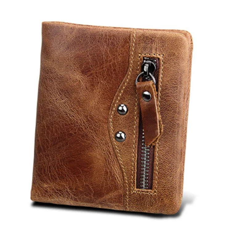 Wholesale new fashion sublimation classic design rifd wallet for men genuine leather, Brown
Wholesale new fashion sublimation classic design rifd wallet for men genuine leather, Brown