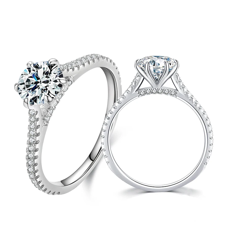 MINHIN New Fashion Classic Soild 925 Sterling silver wedding Ring CZ Zircon Jewelry party engagement brand Rings for women Gift
MINHIN New Fashion Classic Soild 925 Sterling silver wedding Ring CZ Zircon Jewelry party engagement brand Rings for women Gift