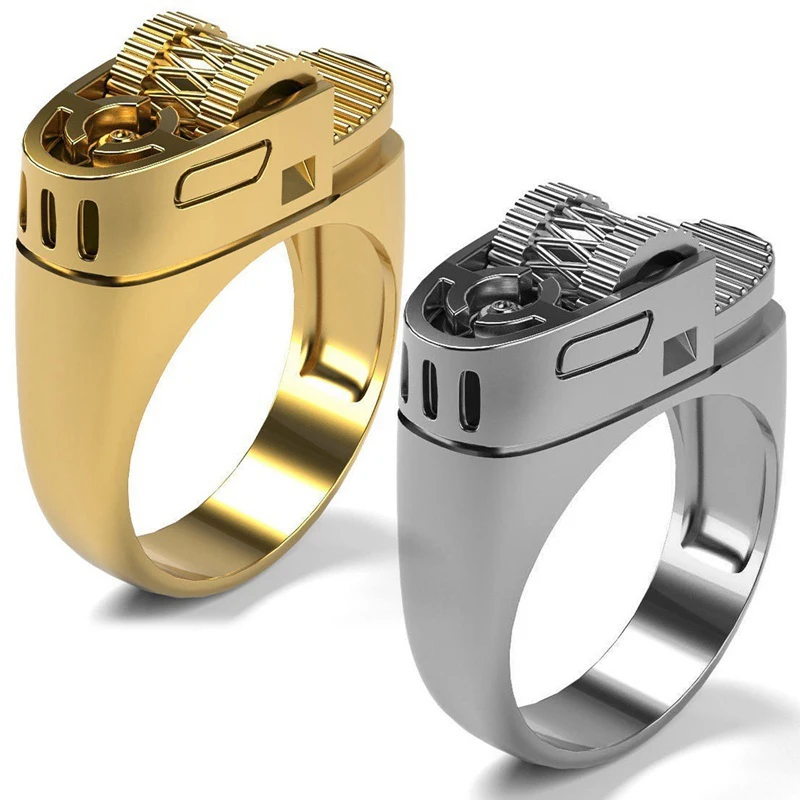 Wish Top Fashion High Selling 14K Gold Male Cool Decoration Other Lighters Cigarette Ring, Picture shows
Wish Top Fashion High Selling 14K Gold Male Cool Decoration Other Lighters Cigarette Ring, Picture shows