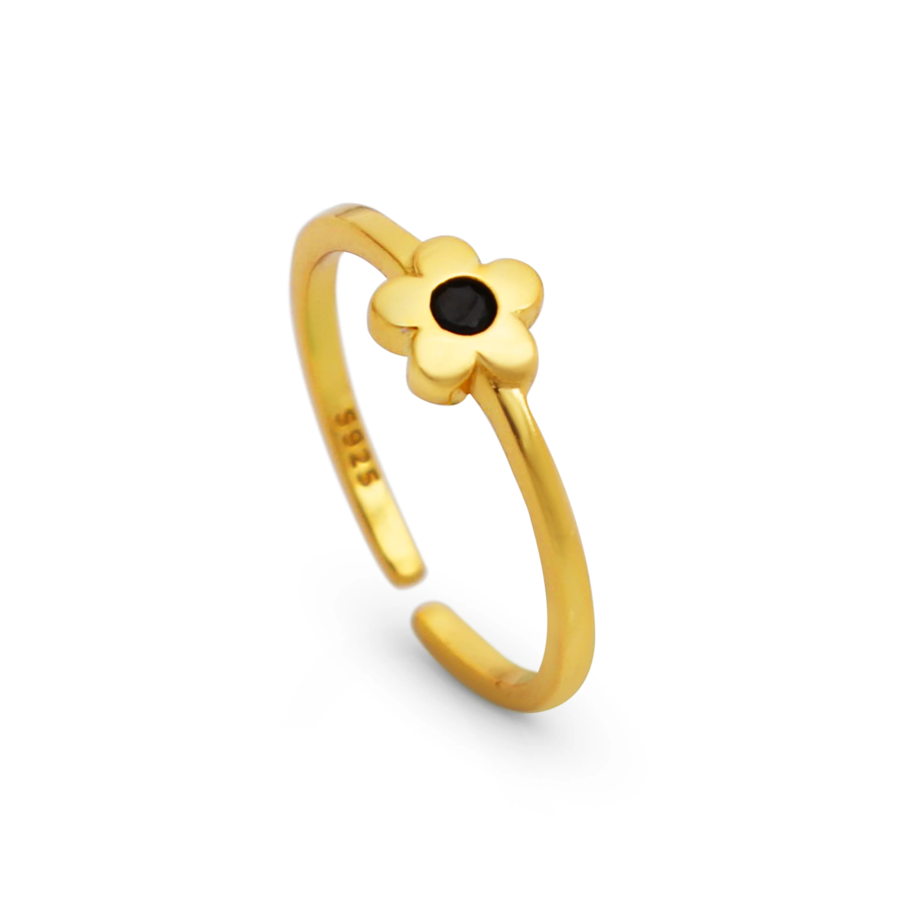 Chris April fine jewelry 925 sterling silver 18k gold plated flower oynx stone adjustable thin finger signet rings
Chris April fine jewelry 925 sterling silver 18k gold plated flower oynx stone adjustable thin finger signet rings