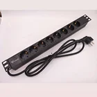 1U 8ways Shuko type power distribution unit