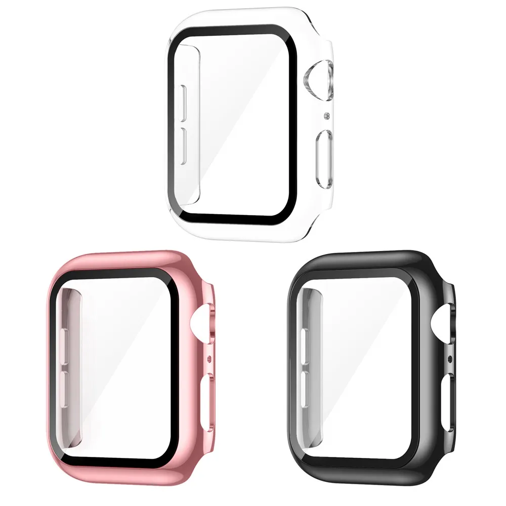 PC Watch Cover Protective Case For Apple Watch 40mm 44mm Bumper Aluminum Case For Applewatch se 6 5, Black
PC Watch Cover Protective Case For Apple Watch 40mm 44mm Bumper Aluminum Case For Applewatch se 6 5, Black