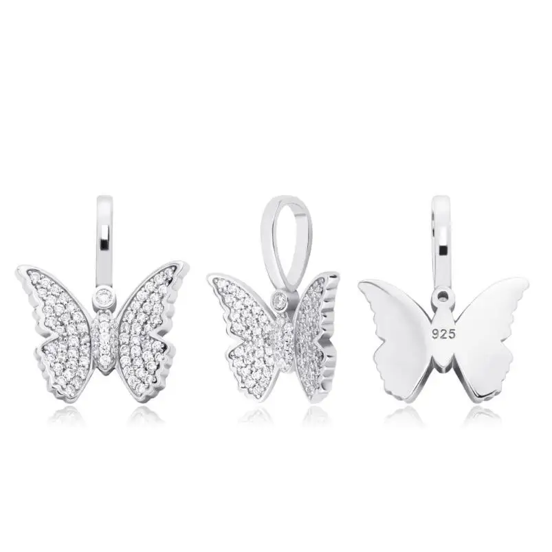 High Quality 925 Sterling Silver Butterfly Pendant CZ Diamond Elegant Charm Bling Gift Necklace
High Quality 925 Sterling Silver Butterfly Pendant CZ Diamond Elegant Charm Bling Gift Necklace