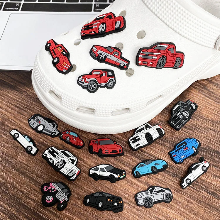 High quality designer shoe charms cartoon Clog Soft PVC Custom clog car croc charms Shoe and Accessories Shoe Decorations, As picture
High quality designer shoe charms cartoon Clog Soft PVC Custom clog car croc charms Shoe and Accessories Shoe Decorations, As picture