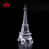 Factory Directly Wholesale Price Lovely Gift Paris Crystal Eiffel Tower Model For Decoration