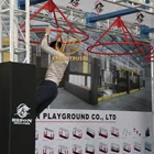 Adventure Play Equipment Ninja Warrior Obstacle Course For Professionals