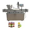 304 stainless steel YB-XG Automatic Cap Tightening Spray Bottle Rotary Capping Machine With Caps Feeder