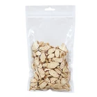 Transparent Plastic Poly Food Bag Package Clear Pouch With Zipper for dried food