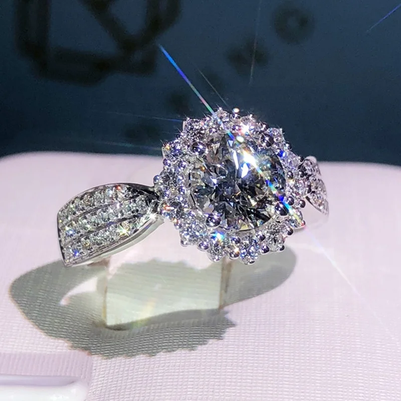 Fashion Crystal Ring Wedding Engagement Ring Female Geometric Luxury White Bridal Ring Jewelry Ladies Party Gift, Picture shows
Fashion Crystal Ring Wedding Engagement Ring Female Geometric Luxury White Bridal Ring Jewelry Ladies Party Gift, Picture shows