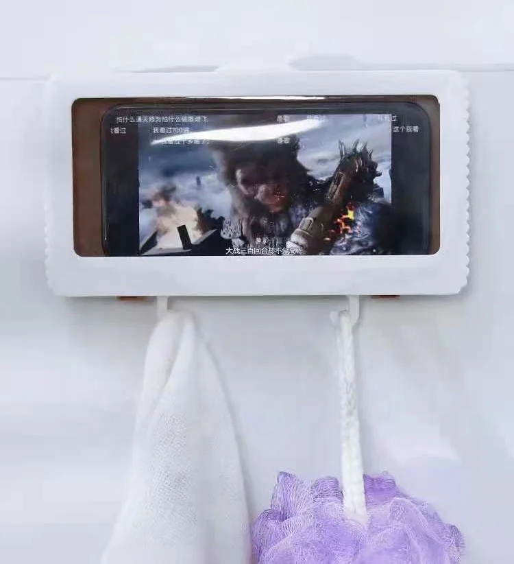 QIYU IP68 Waterproof Sealed Protective Cover Touch Screen Wall Mount Phone Holder Shower Case Phone, Black, white
QIYU IP68 Waterproof Sealed Protective Cover Touch Screen Wall Mount Phone Holder Shower Case Phone, Black, white