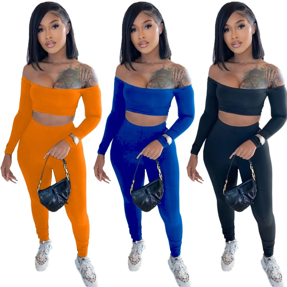 2021 Summer Women Clothing Solid Color 2 Piece High Street Wear Tube Crop Shirt and Pants Set Women Outfit Boutique
2021 Summer Women Clothing Solid Color 2 Piece High Street Wear Tube Crop Shirt and Pants Set Women Outfit Boutique