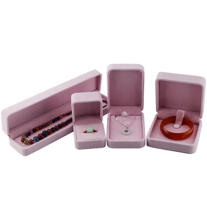 High Quality Storage Presentation Necklace Bracelet Ring PendantJewel Box Velvet Case, Customized
High Quality Storage Presentation Necklace Bracelet Ring PendantJewel Box Velvet Case, Customized