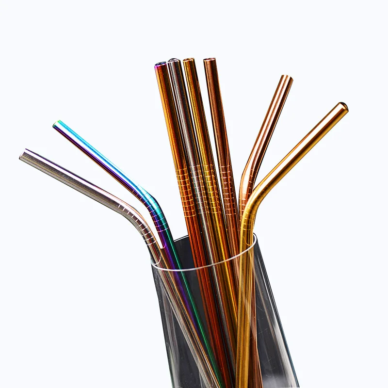 Metal Straw 304 Stainless Steel Straw For Tumblers, Silver,black,gold,rose gold,purple,blue
Metal Straw 304 Stainless Steel Straw For Tumblers, Silver,black,gold,rose gold,purple,blue