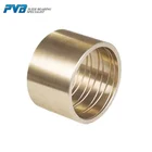 10018037 bronze bushing, SAE430B cast bronze bearing, C86300 CuZn25Al5 Bronze bush with oil grooves