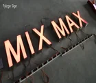 led acrylic frontlite lights up led letter sign board for shop banner Wifi Bluetooth control