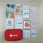 Customized Red Mini EVA Outdoor Emergency Medical First Aid Kit