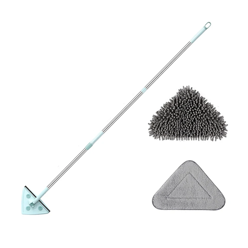 Household cleaning tool accessories triangle mop floor window mop with adjustment handle, White, blue,green,purple or customized
Household cleaning tool accessories triangle mop floor window mop with adjustment handle, White, blue,green,purple or customized