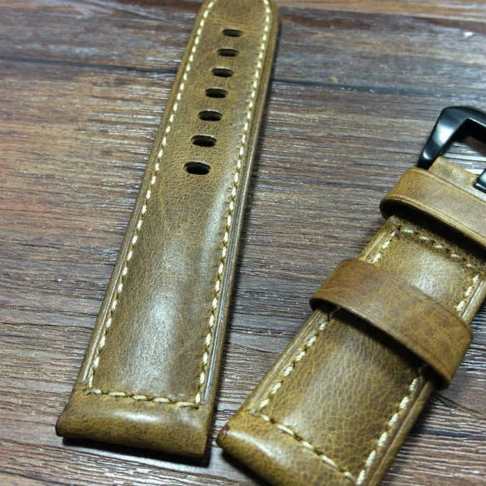 Cracked Oil Wax Leather Strap Italian Calfskin Watch Bands for Men Watch Bands Leather Strap, Brown
Cracked Oil Wax Leather Strap Italian Calfskin Watch Bands for Men Watch Bands Leather Strap, Brown