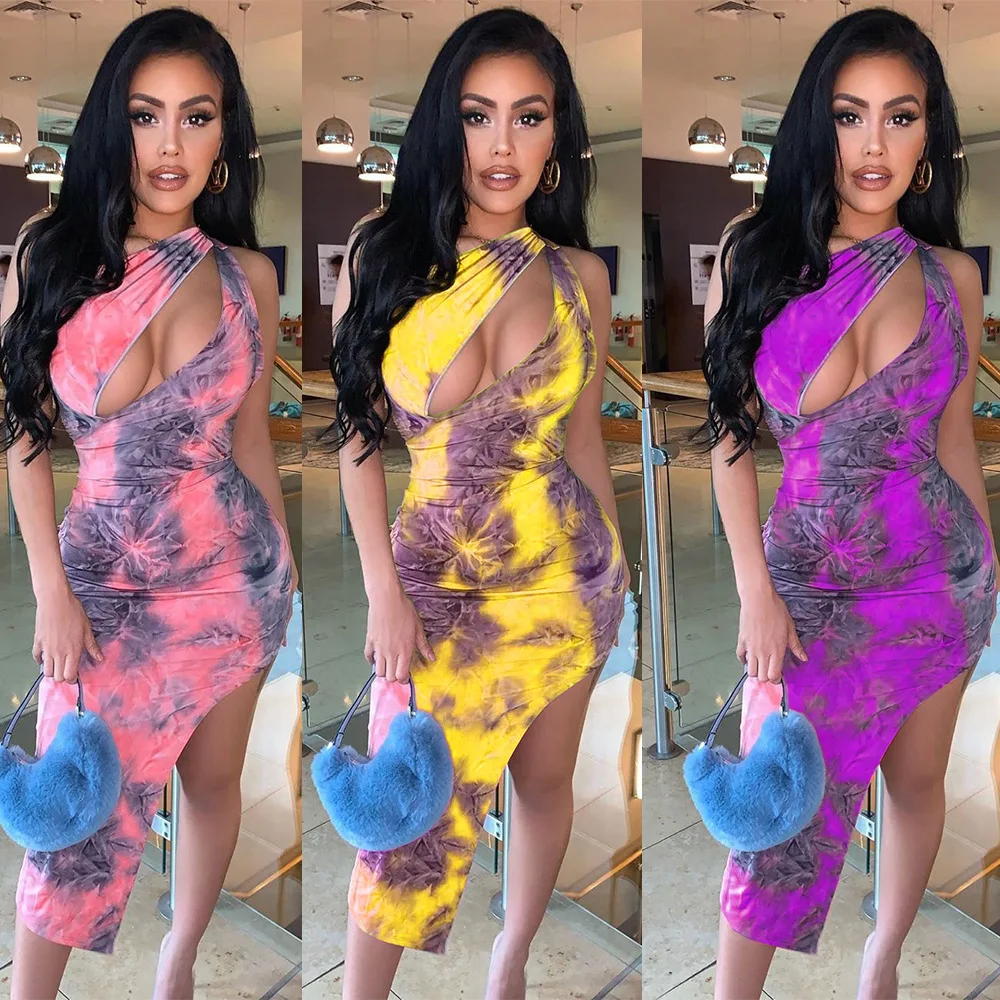 2021 summer women's clothing women's clothing women's fashion printing irregular dress, Picture color
2021 summer women's clothing women's clothing women's fashion printing irregular dress, Picture color