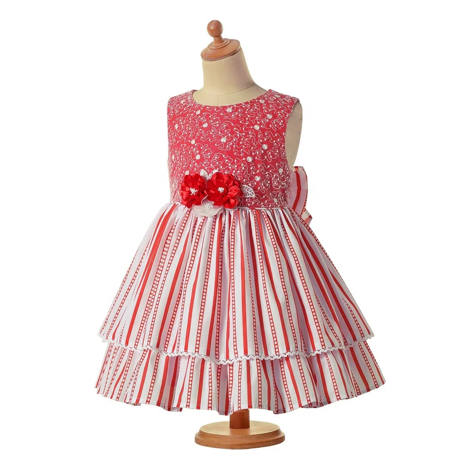 Pettigirl Red Striped Girls Layered Cake Dress Summer Sweet Sleeveless Baby Girls Dress
Pettigirl Red Striped Girls Layered Cake Dress Summer Sweet Sleeveless Baby Girls Dress