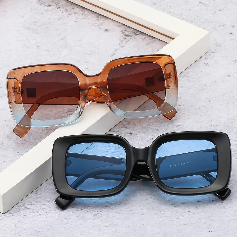 New Square Frame Sunglasses UV400 Plastic Vintage Women Men Brand Trendy Sun Glasses Shades
New Square Frame Sunglasses UV400 Plastic Vintage Women Men Brand Trendy Sun Glasses Shades