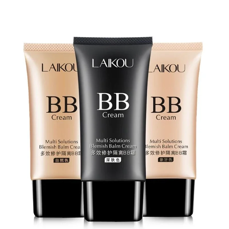 LAIKOU 50g Face Foundation Cosmetics BB&CC Cream Base Makeup Sun Block Long Lasting Moisturizing, 3 colors
LAIKOU 50g Face Foundation Cosmetics BB&CC Cream Base Makeup Sun Block Long Lasting Moisturizing, 3 colors