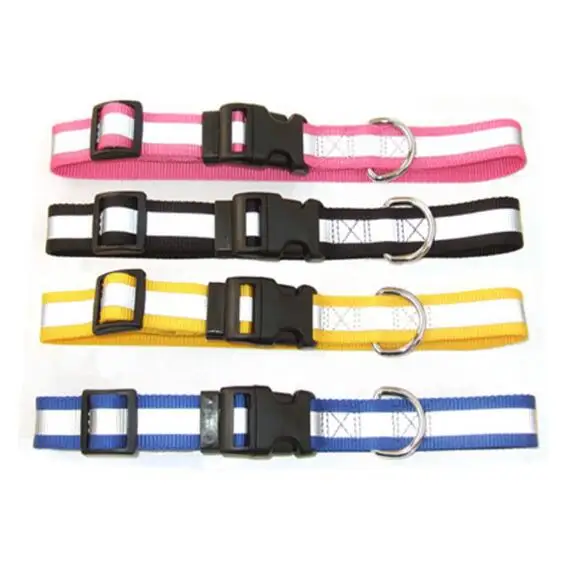 

Custom Dog Collar Soft Nylon Dog Collar Buckle Webbing For Pet Collars Led Para Perro