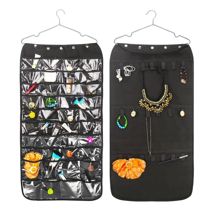 Daily storage bag necklace ring bracelet lipstick bedroom closet storage hanging bag Wall-mounted jewelry box packaing, Beige black
Daily storage bag necklace ring bracelet lipstick bedroom closet storage hanging bag Wall-mounted jewelry box packaing, Beige black
