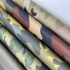 Printing China Sale Excellent Quality Tent Fabric Camouflage Printing Silver Coating Polyester Taffeta Fabric