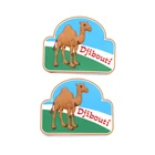 Cheap The camel Shape Custom personalized fridge magnet