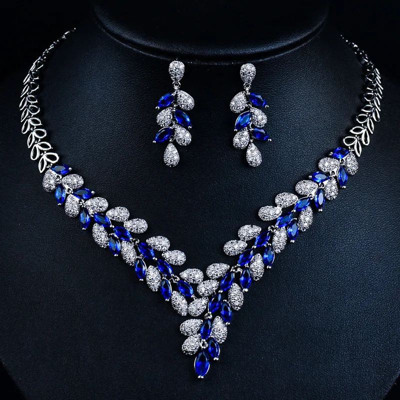 Original Ladies Engagement Jewelry Set Wedding Anniversary Gift Long Necklace Earrings Two Piece Set
Original Ladies Engagement Jewelry Set Wedding Anniversary Gift Long Necklace Earrings Two Piece Set