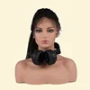 Realistic dummy head bust plastic female dummy head with shoulders head mannequin for display