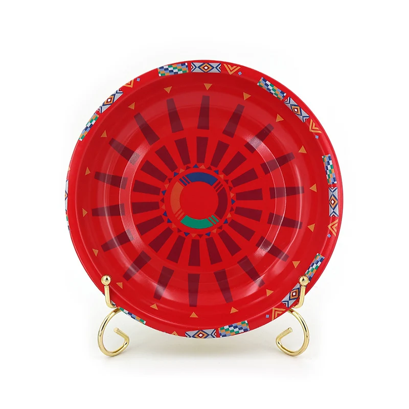 Round Fruit Tray Customized Design Fruit Plate 7 Inch Creative Pattern Design Serving Tray
Round Fruit Tray Customized Design Fruit Plate 7 Inch Creative Pattern Design Serving Tray