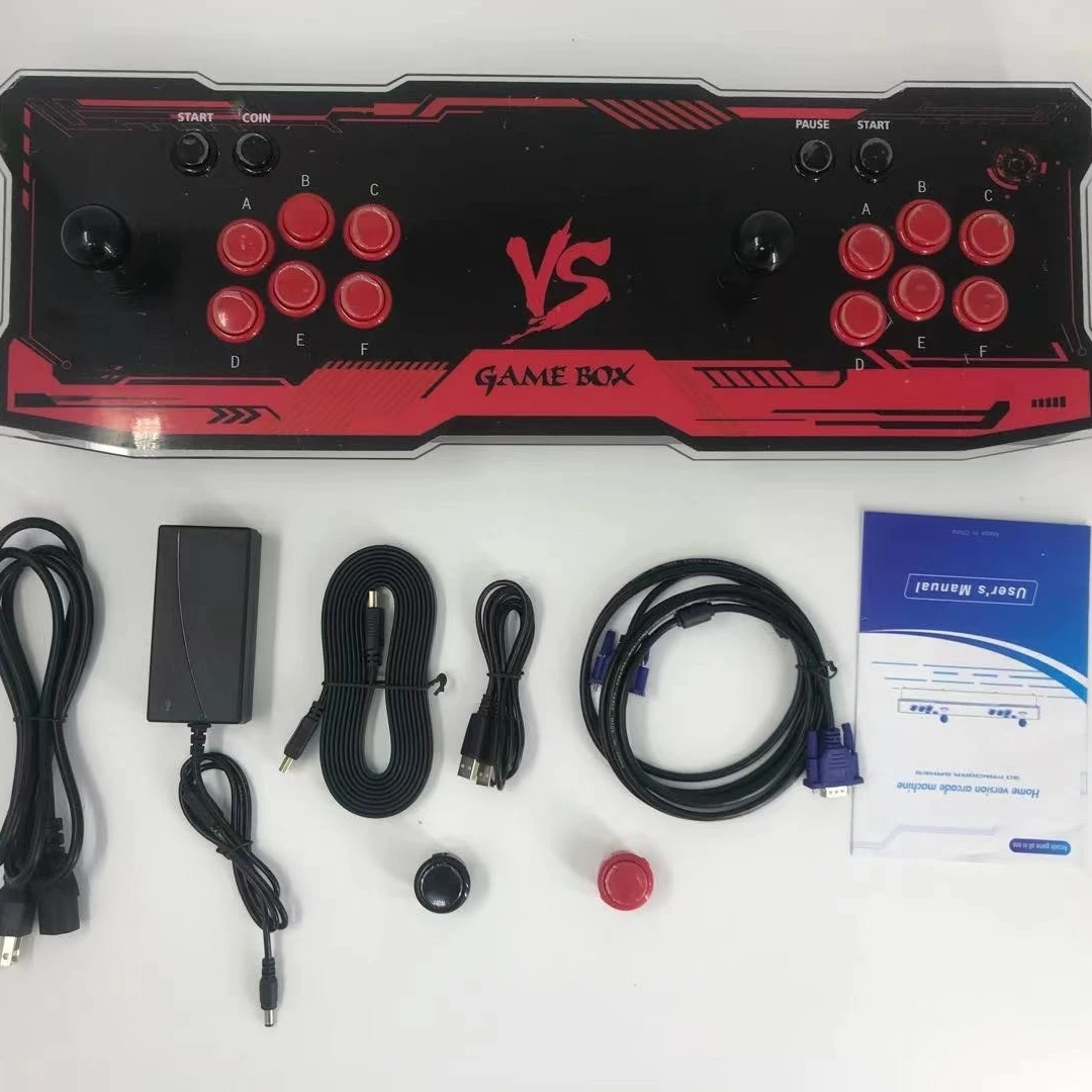 Arcade joystick game console 2 player 3D video double gaming joystick button home retro box arcade game console, Picture
Arcade joystick game console 2 player 3D video double gaming joystick button home retro box arcade game console, Picture