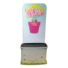 best price optical countertop cap wallet stand backwall display rack