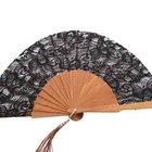 Fans Wood Wooden Fan Custom Wedding Hand Fans Wood And Fabric